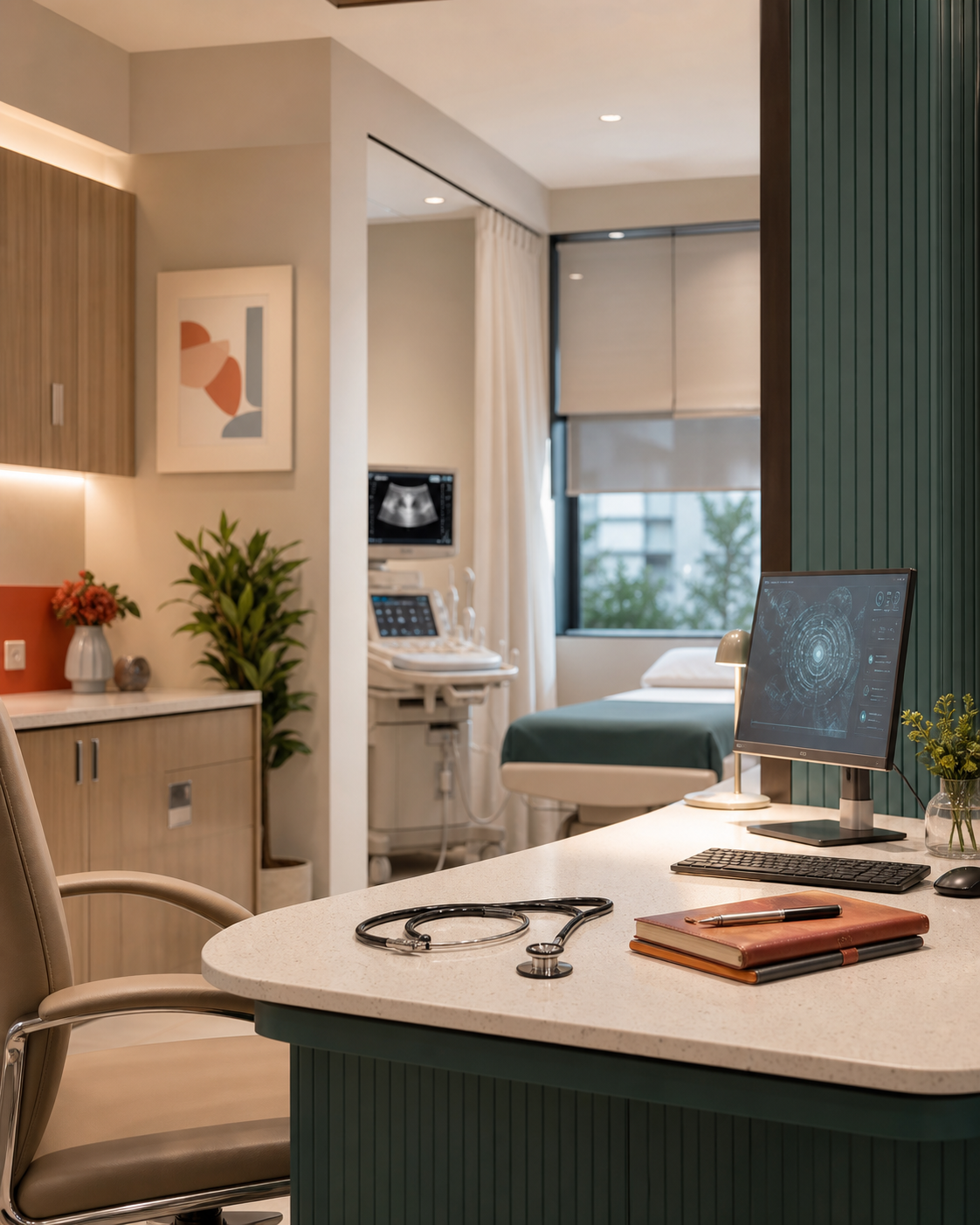 Modern consultation and diagnostic care at Manekba General Hospital